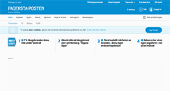 Desktop Screenshot of fagersta-posten.se
